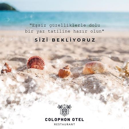 Colophon Beach Otel Gümüldür Kültér fotó